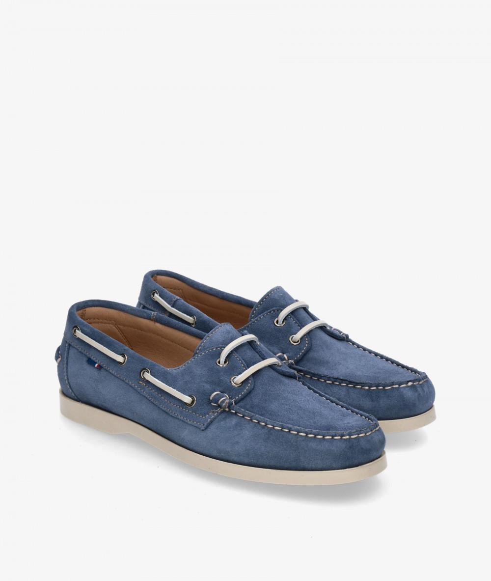 Naúticos Traveris 87924 en serraje jeans Naúticos Traveris 87924 en serraje jeans