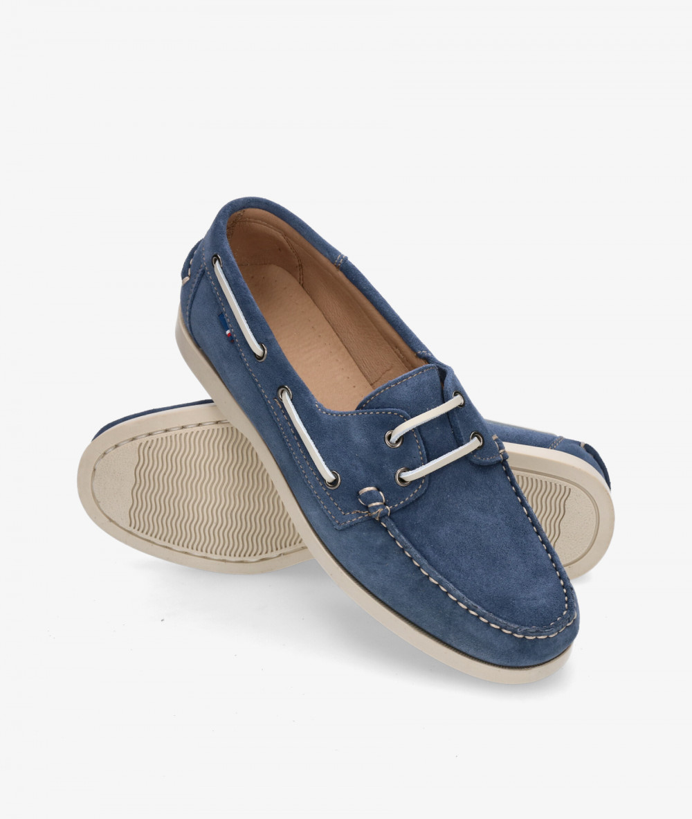 Naúticos Traveris 87924 en serraje jeans Naúticos Traveris 87924 en serraje jeans