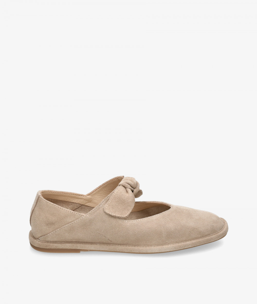 Zapatos planos pabloochoa.shoes SE25328 en serraje taupe Zapatos planos pabloochoa.shoes SE25328 en serraje taupe