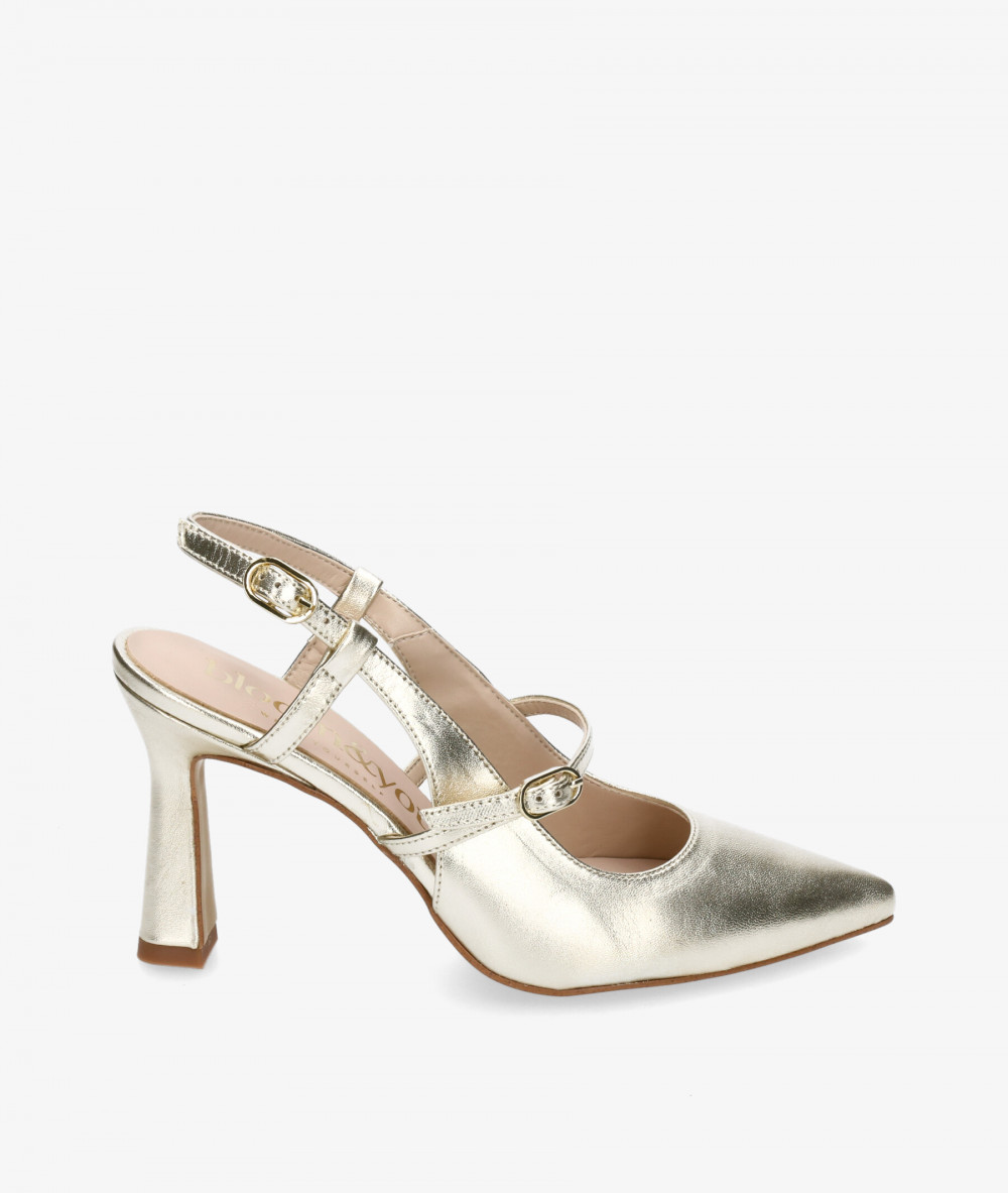 bloom&you Dress medium heel shoes CATALINA in platinum bloom&you Dress medium heel shoes CATALINA in platinum