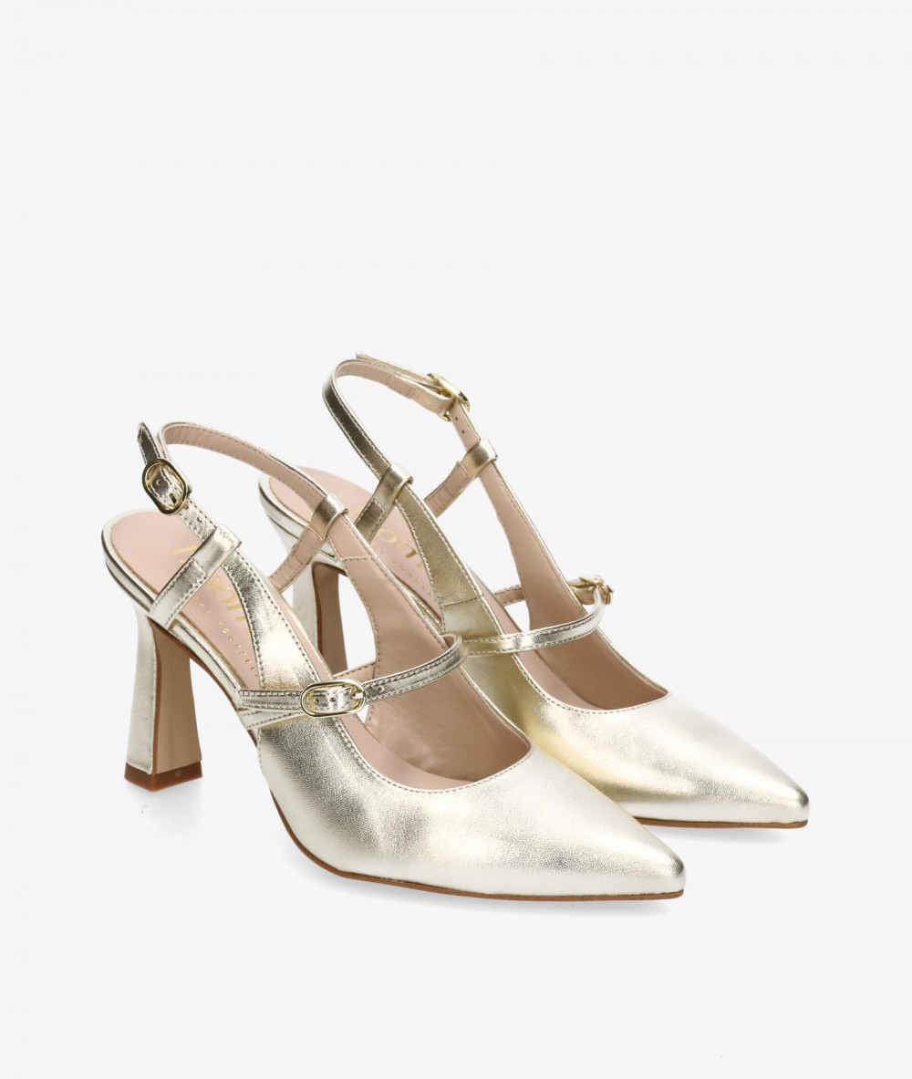 bloom&you Dress medium heel shoes CATALINA in platinum bloom&you Dress medium heel shoes CATALINA in platinum