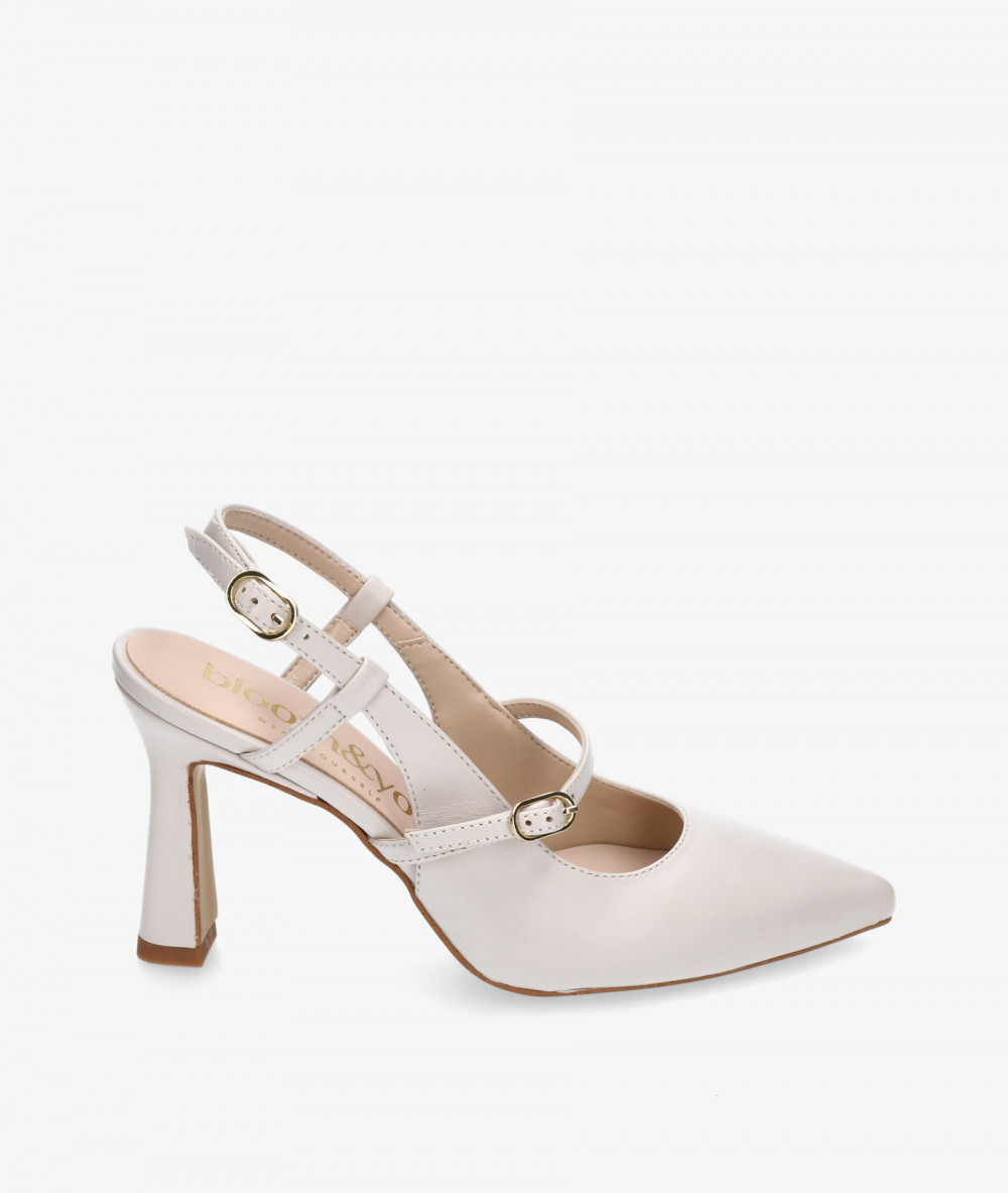 bloom&you Dress medium heel shoes CATALINA in stone bloom&you Dress medium heel shoes CATALINA in stone