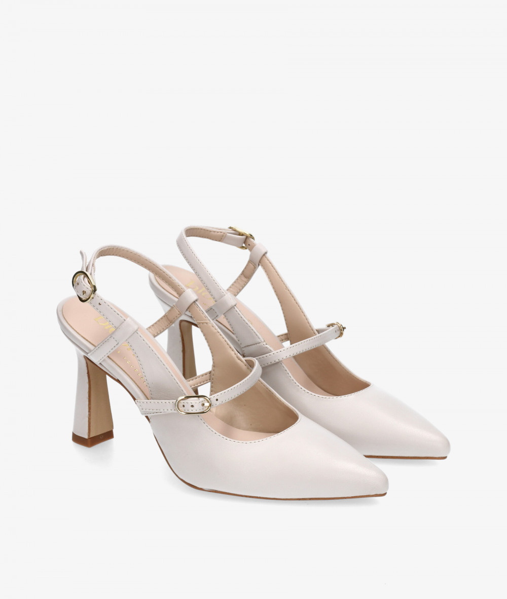 bloom&you Dress medium heel shoes CATALINA in stone bloom&you Dress medium heel shoes CATALINA in stone