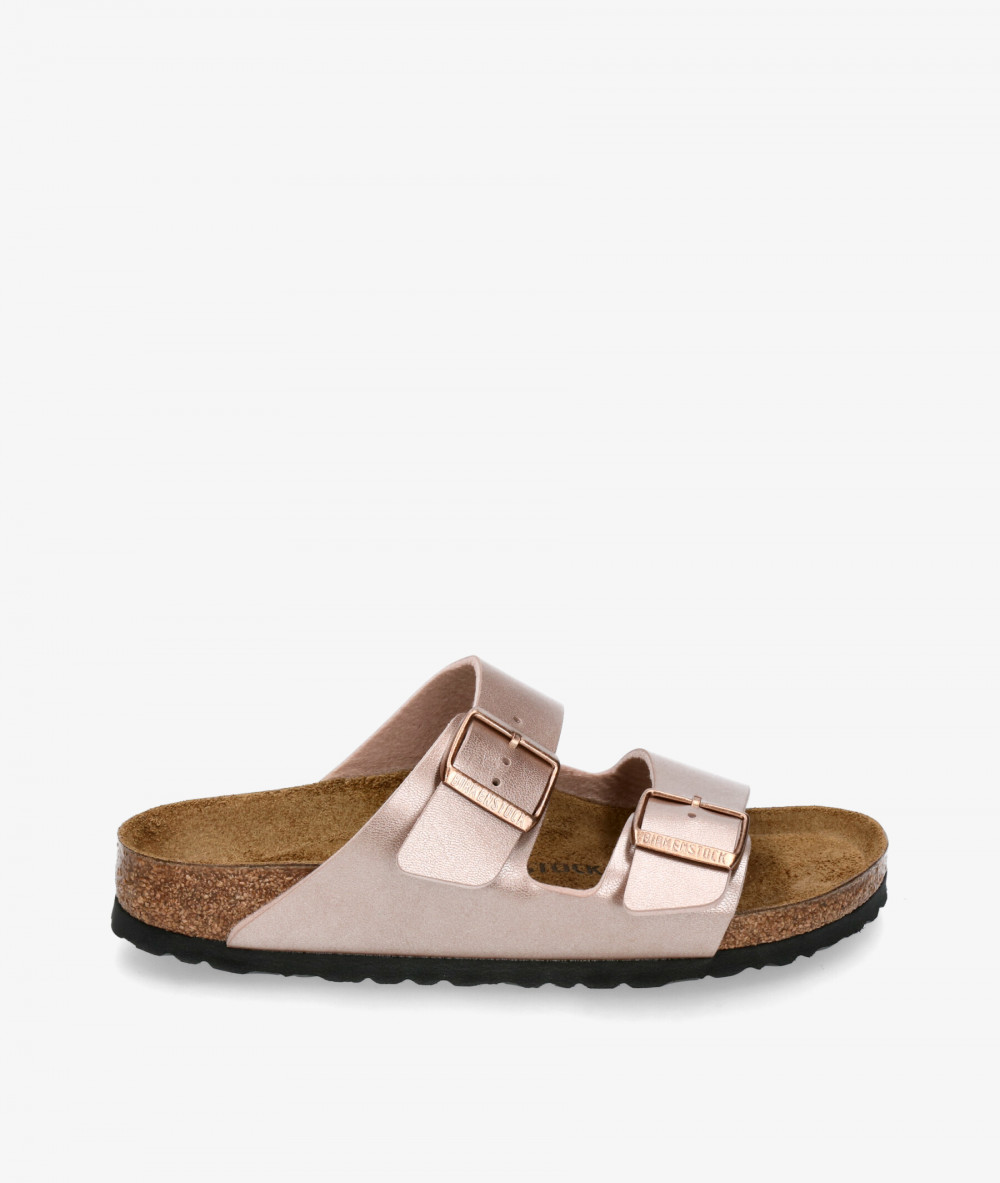 Sandalias Birkenstock  ARIZONA BF METALLICS en nude metalizado Sandalias Birkenstock  ARIZONA BF METALLICS en nude metalizado