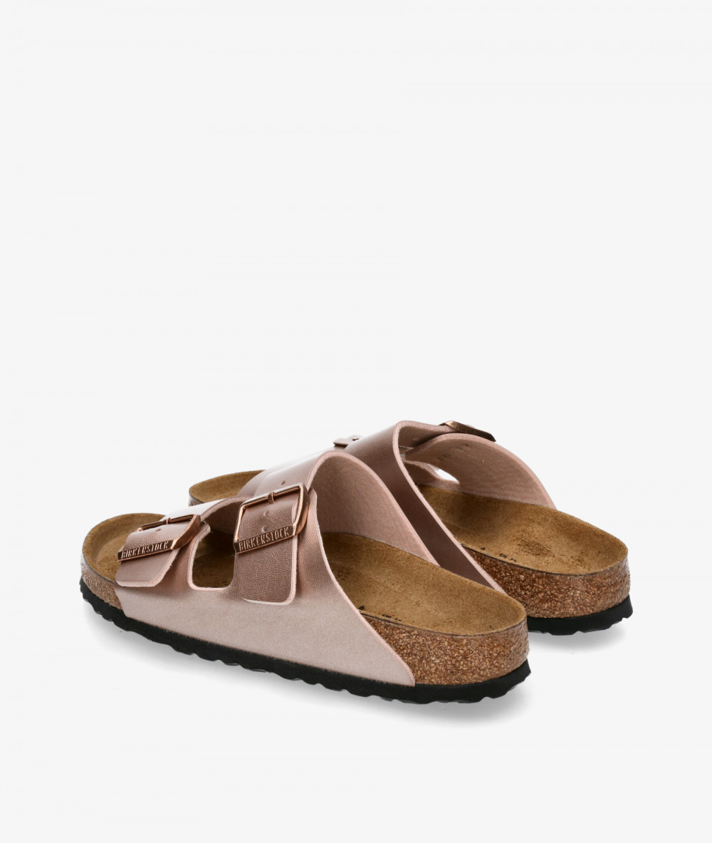 Sandalias Birkenstock  ARIZONA BF METALLICS en nude metalizado Sandalias Birkenstock  ARIZONA BF METALLICS en nude metalizado