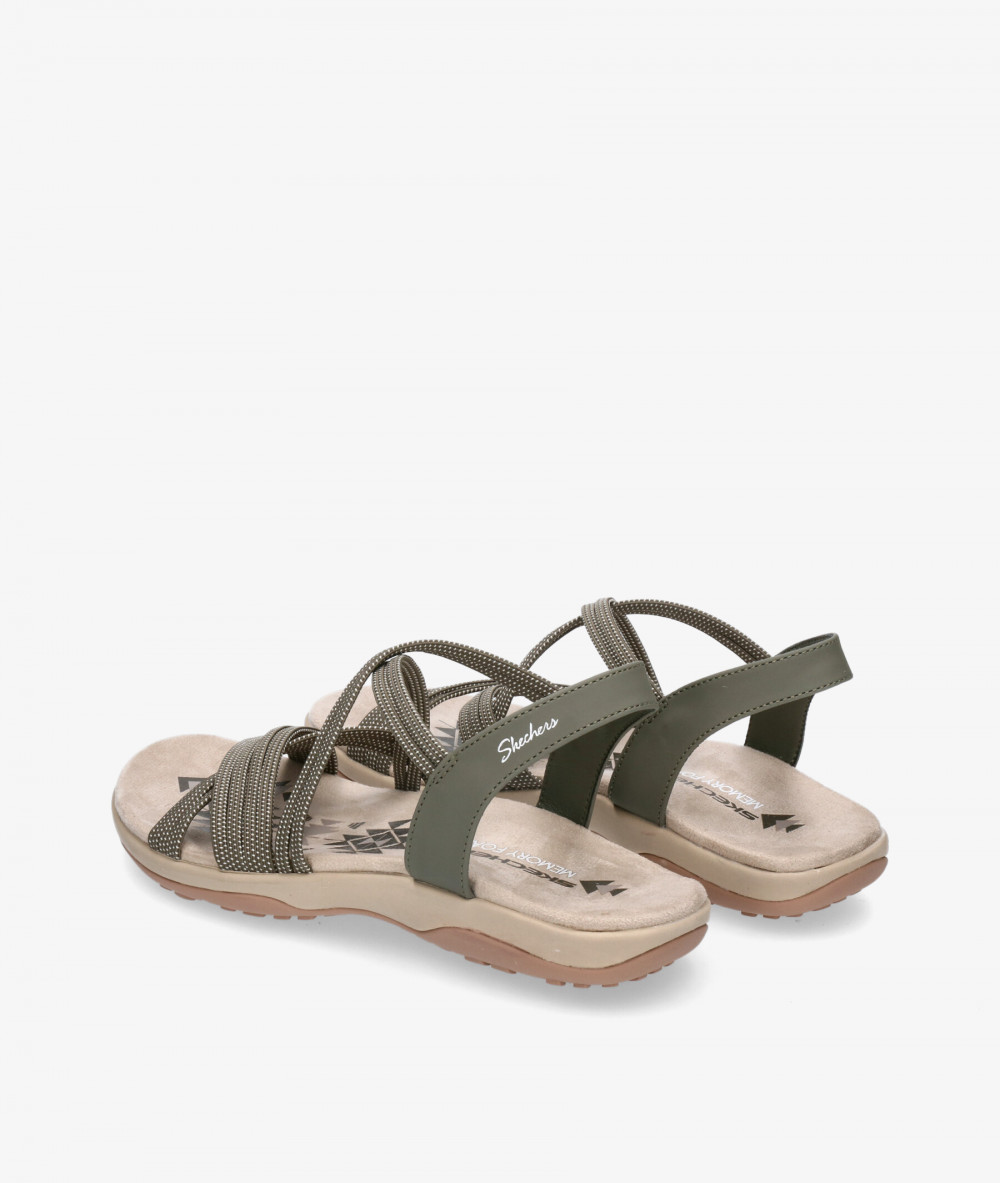 Skechers Sandals  Skechers model REGGAE SLIM TURN IT UP 163117 inGreen for woman