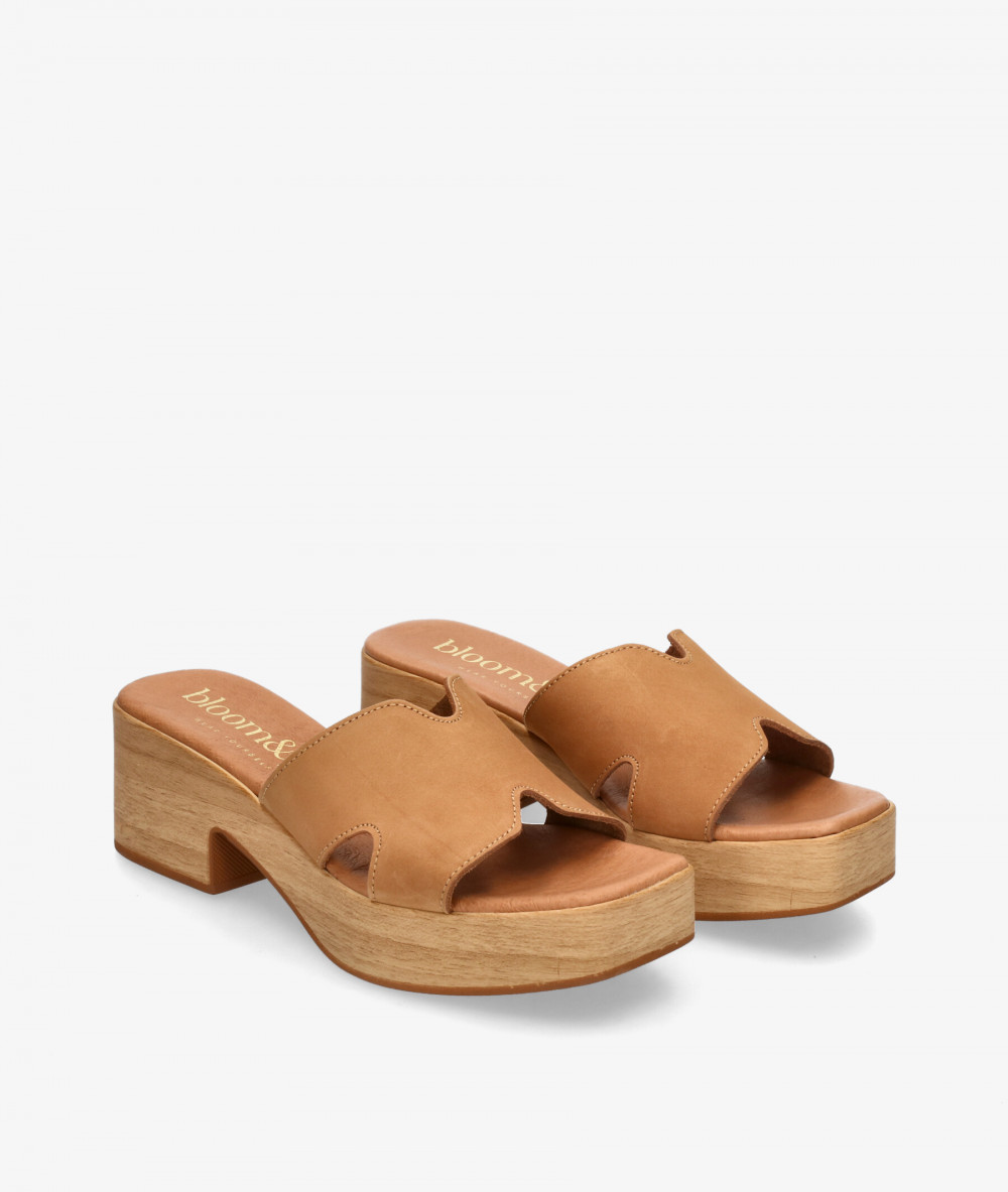 bloom&you Sandals  LEONOR in leather nubuck