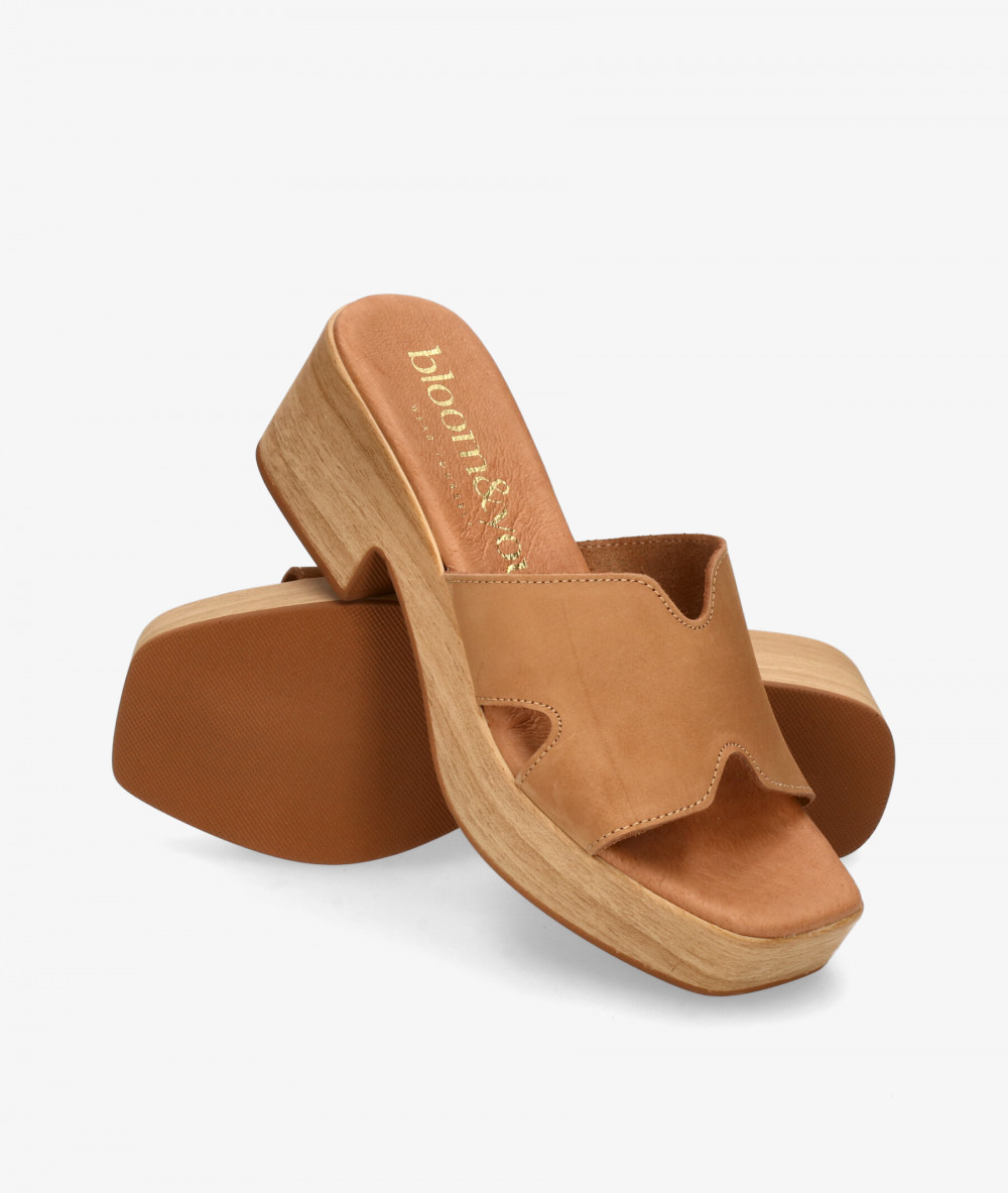 bloom&you Sandals  LEONOR in leather nubuck