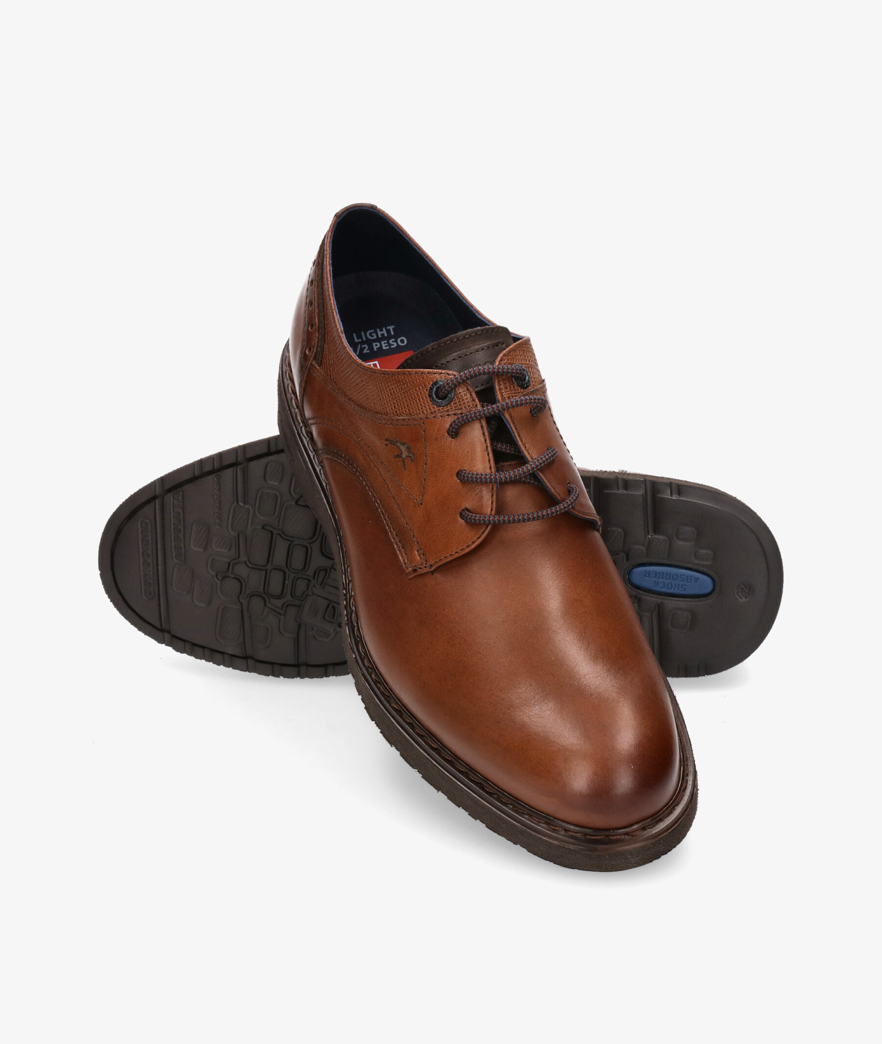 ZAPATO SIN CORDONES HOMBRE FLUCHOS F0794 CUERO