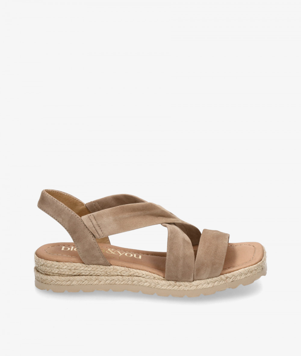 Alpargatas bloom&you  IGOR en ante taupe Alpargatas bloom&you  IGOR en ante taupe