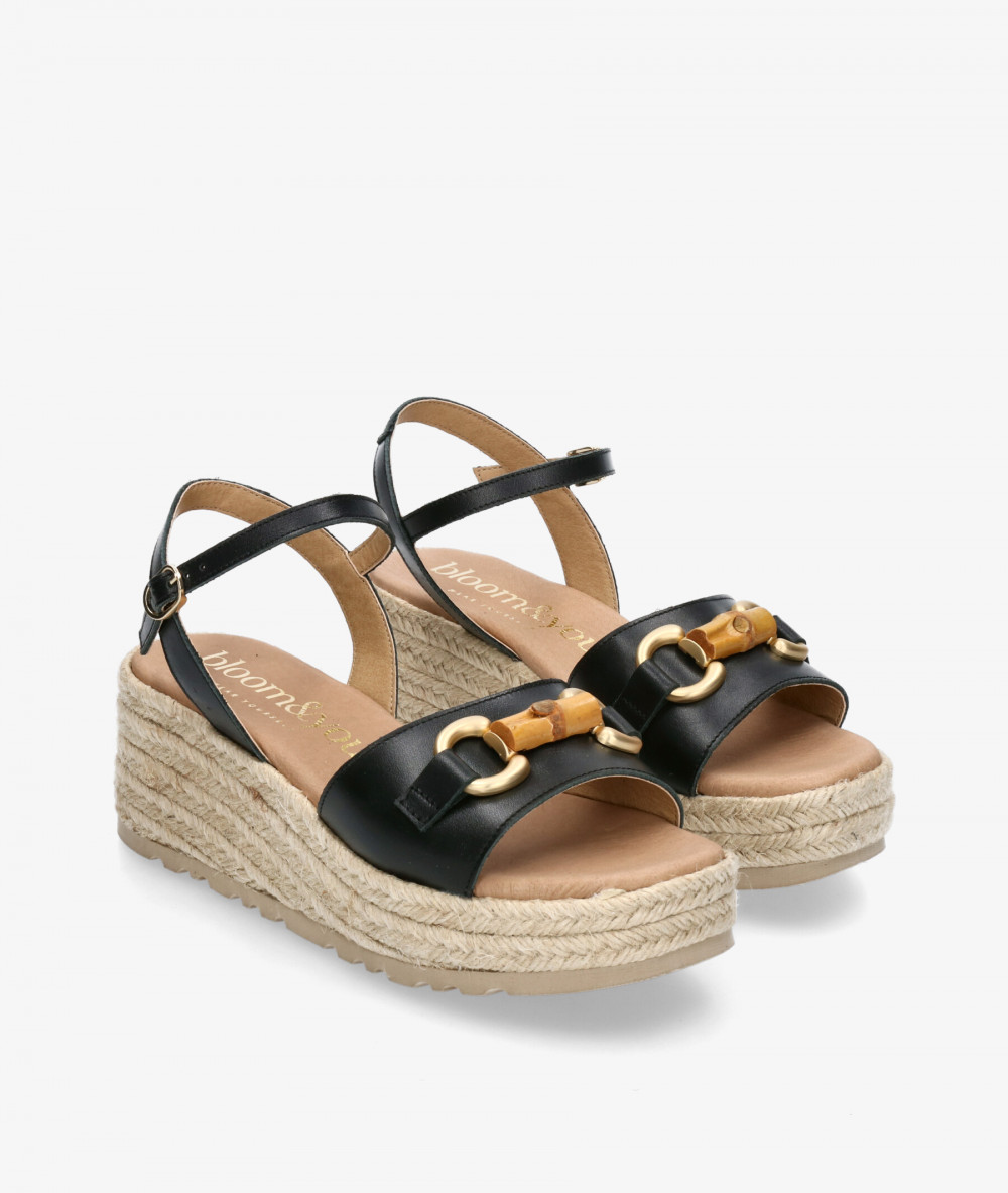 Alpargatas bloom&you  LIBERTY en negro Alpargatas bloom&you  LIBERTY en negro