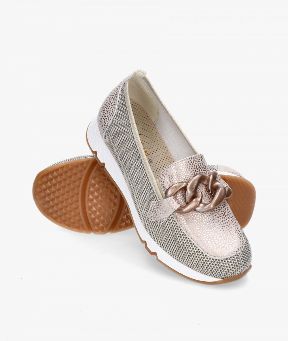 Zapatos confort DOCTOR CUTILLAS 82561 en platino Zapatos confort DOCTOR CUTILLAS 82561 en platino