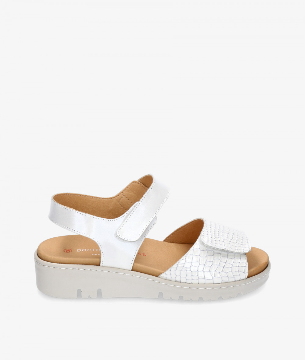 Sandalias DOCTOR CUTILLAS  36139 en blanco