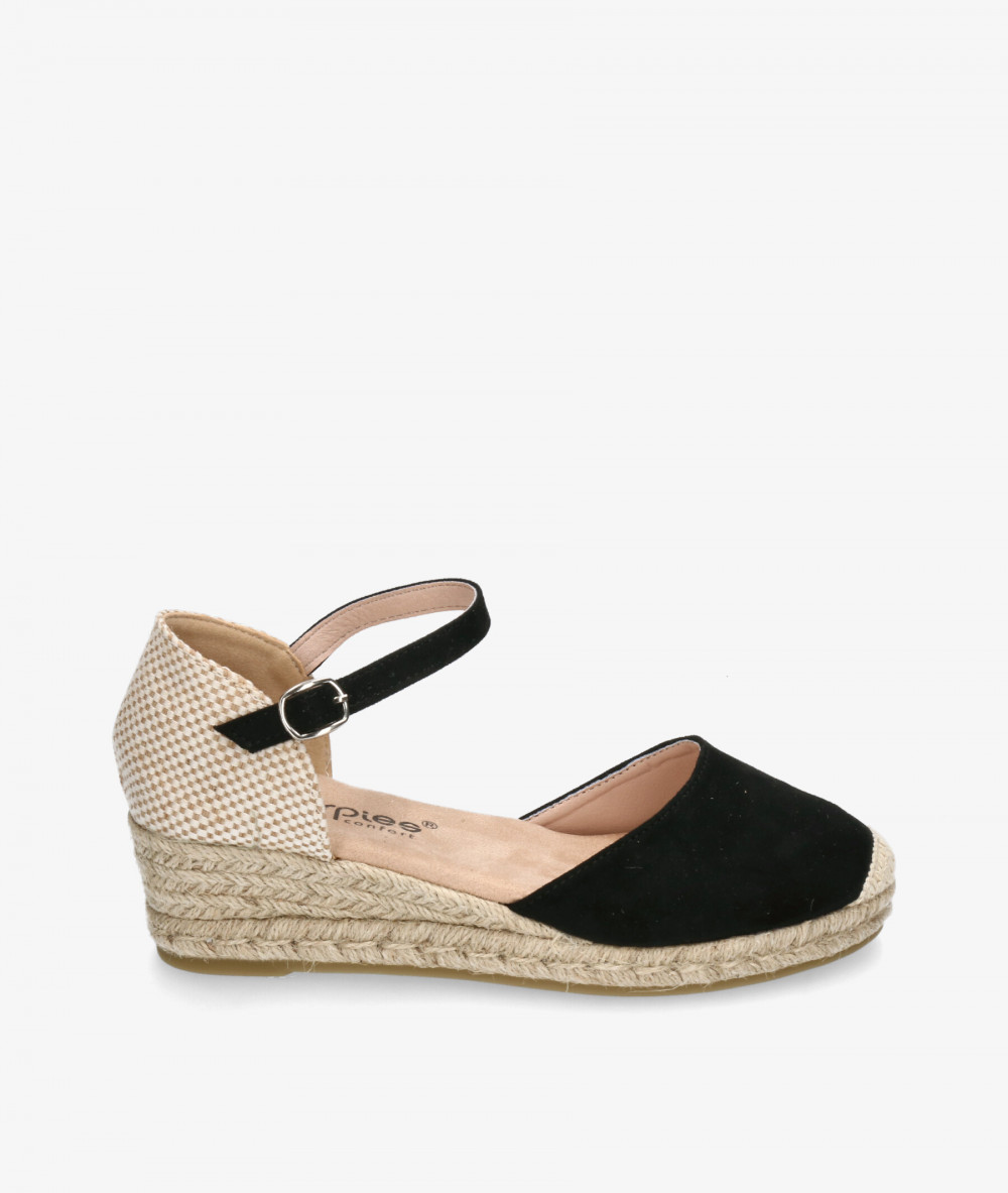 Alpargatas Amarpies  26481 en negro Alpargatas Amarpies  26481 en negro