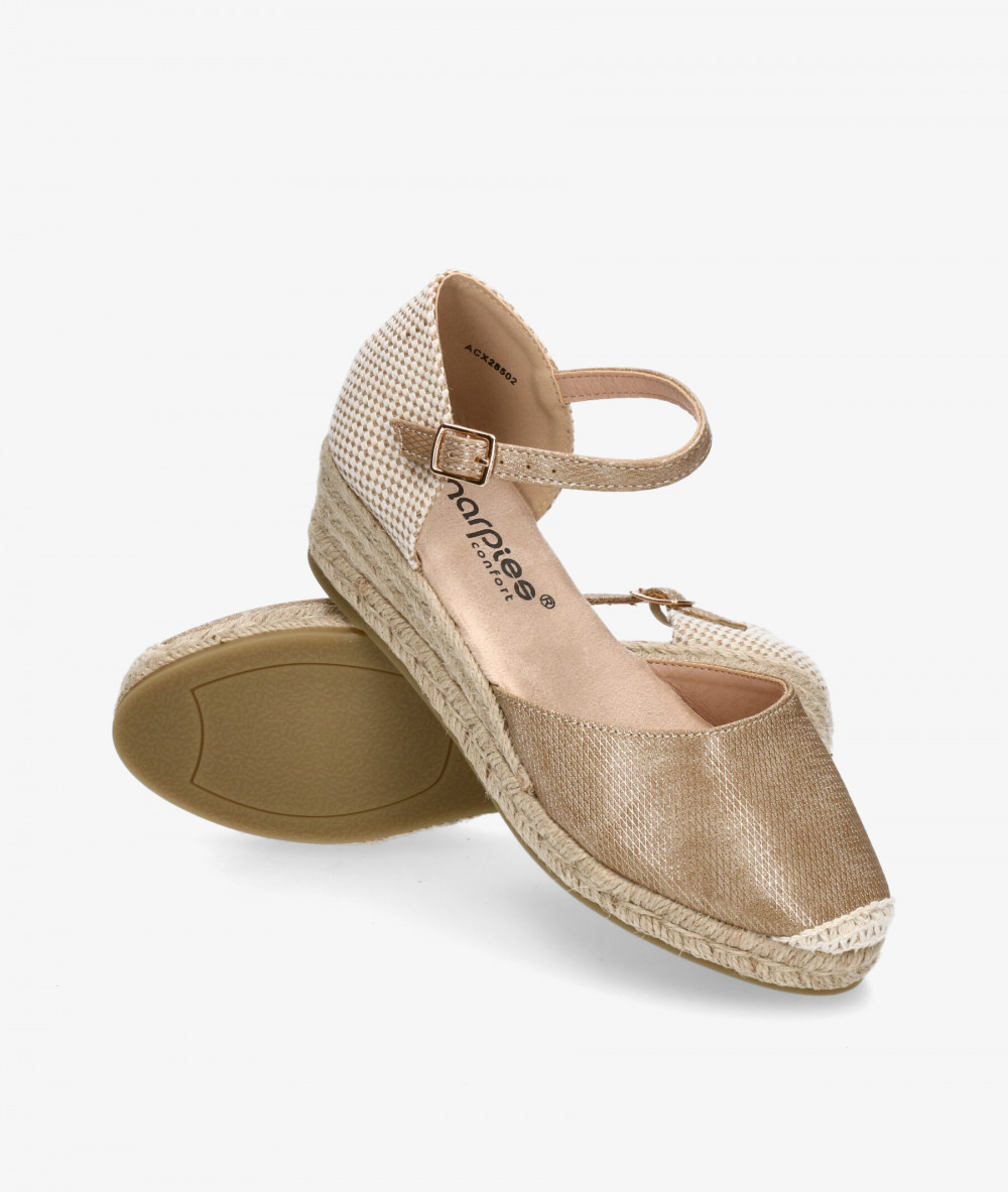 Alpargatas Amarpies  28502 en oro Alpargatas Amarpies  28502 en oro