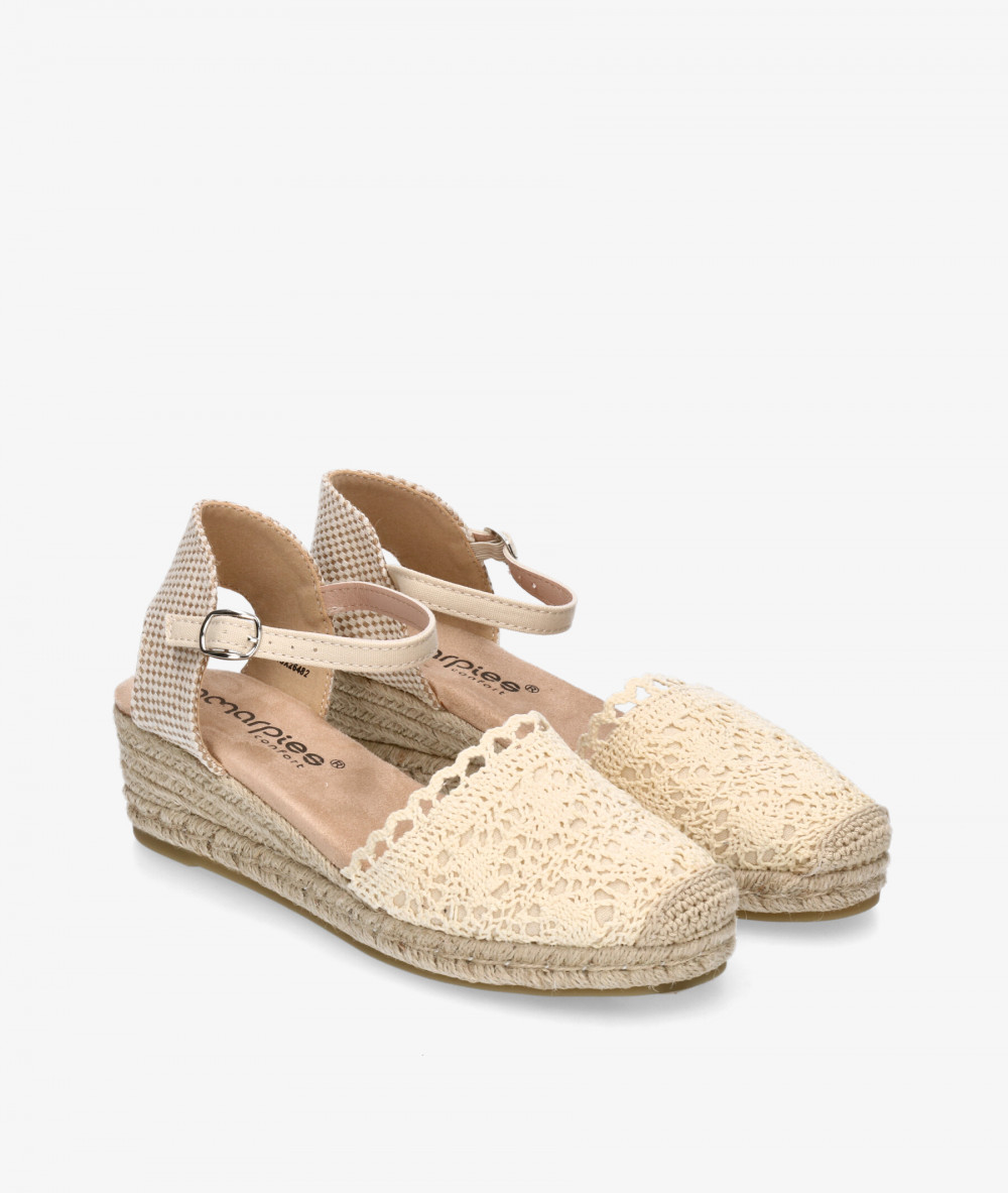 Alpargatas Amarpies  26482 en beige Alpargatas Amarpies  26482 en beige