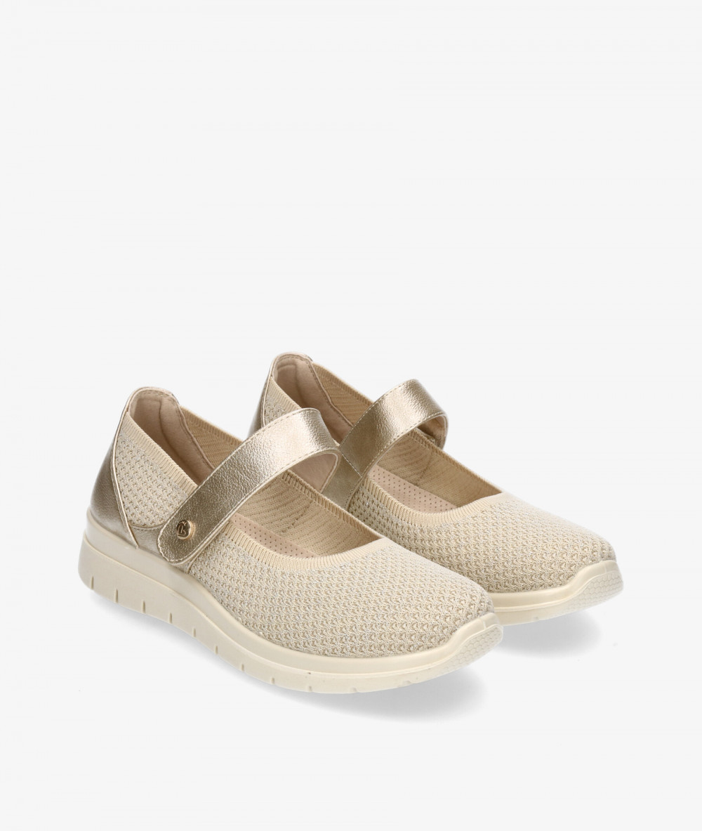 Zapatos confort Amarpies 28398 en beige Zapatos confort Amarpies 28398 en beige