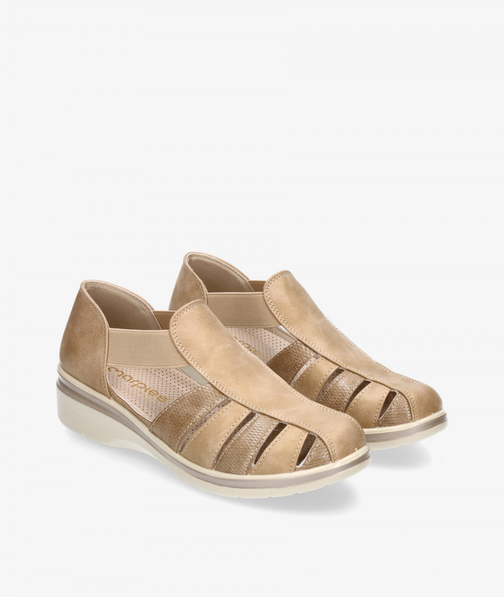 Zapatos confort Amarpies 28402 en camel Zapatos confort Amarpies 28402 en camel
