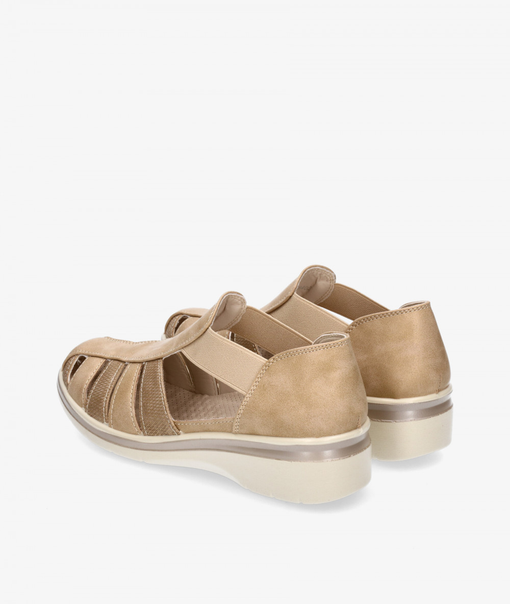 Zapatos confort Amarpies 28402 en camel Zapatos confort Amarpies 28402 en camel