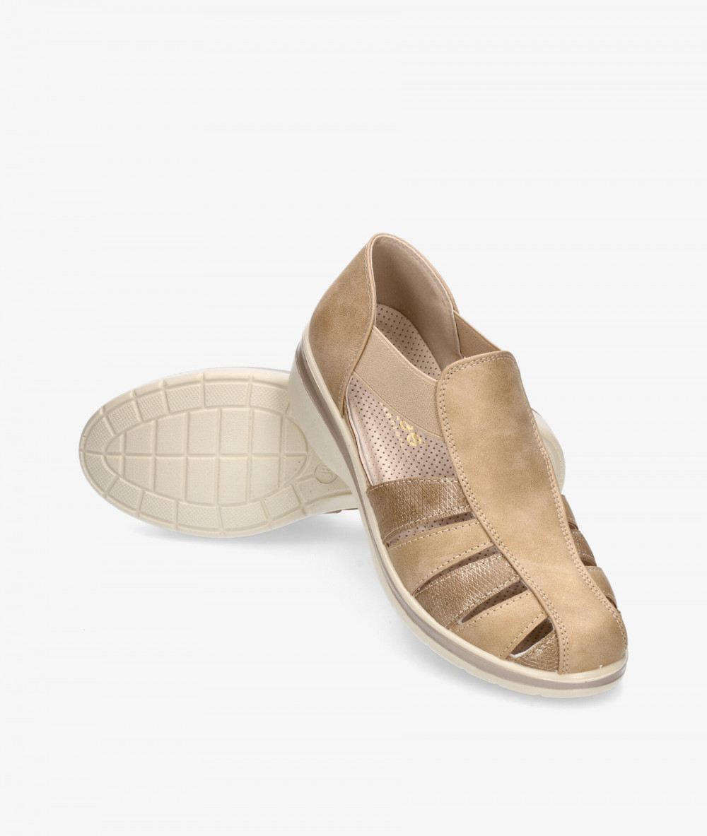 Zapatos confort Amarpies 28402 en camel Zapatos confort Amarpies 28402 en camel