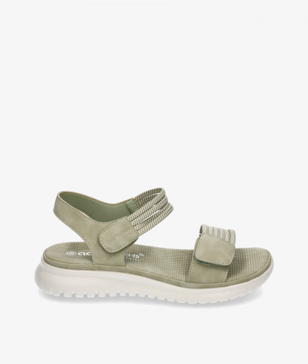 Sandalias Amarpies  26586 en verde Sandalias Amarpies  26586 en verde