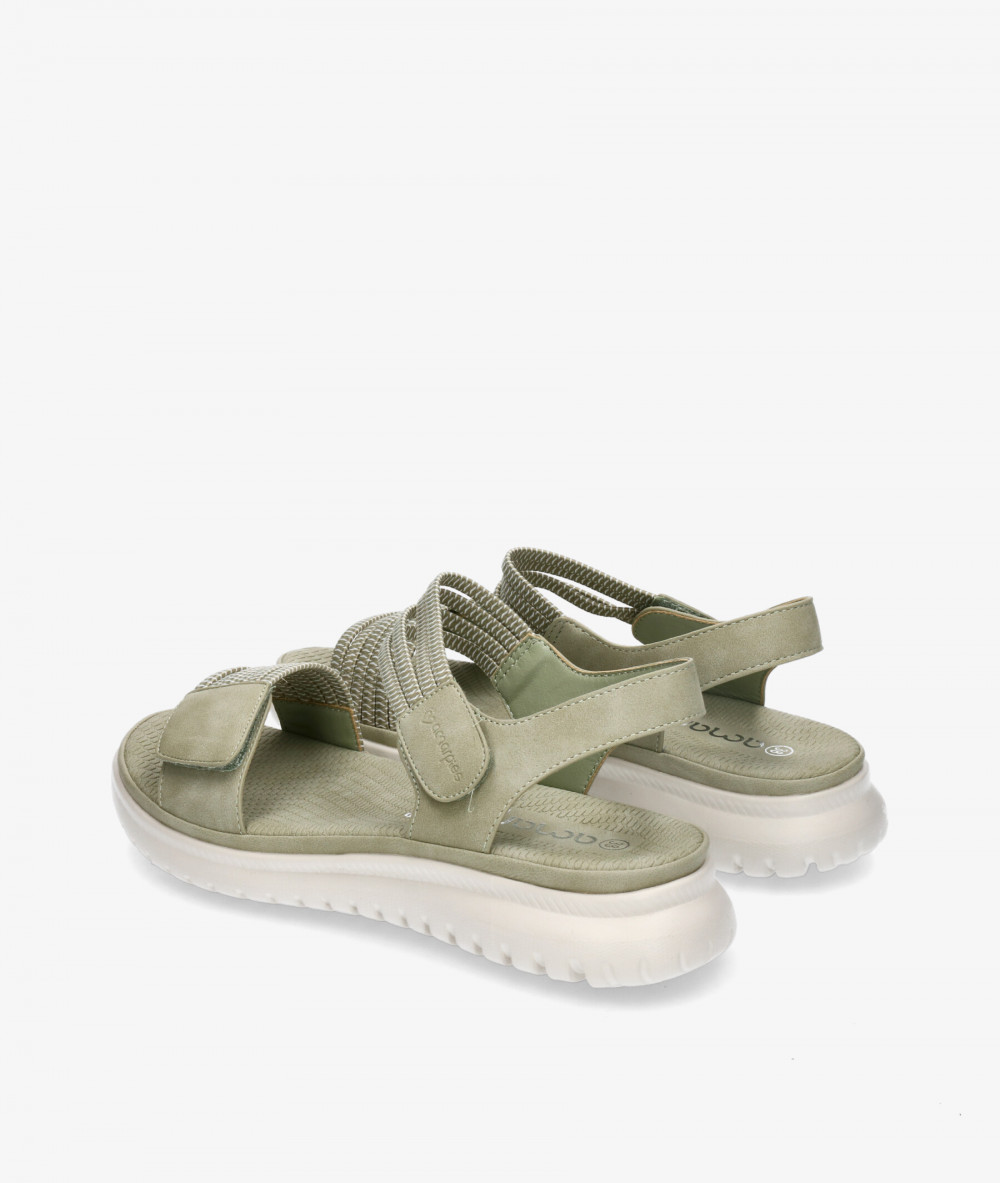 Sandalias Amarpies  26586 en verde Sandalias Amarpies  26586 en verde