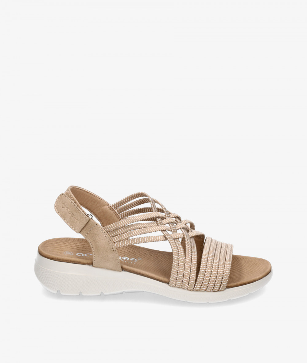 Sandalias Amarpies  26583 en beige Sandalias Amarpies  26583 en beige