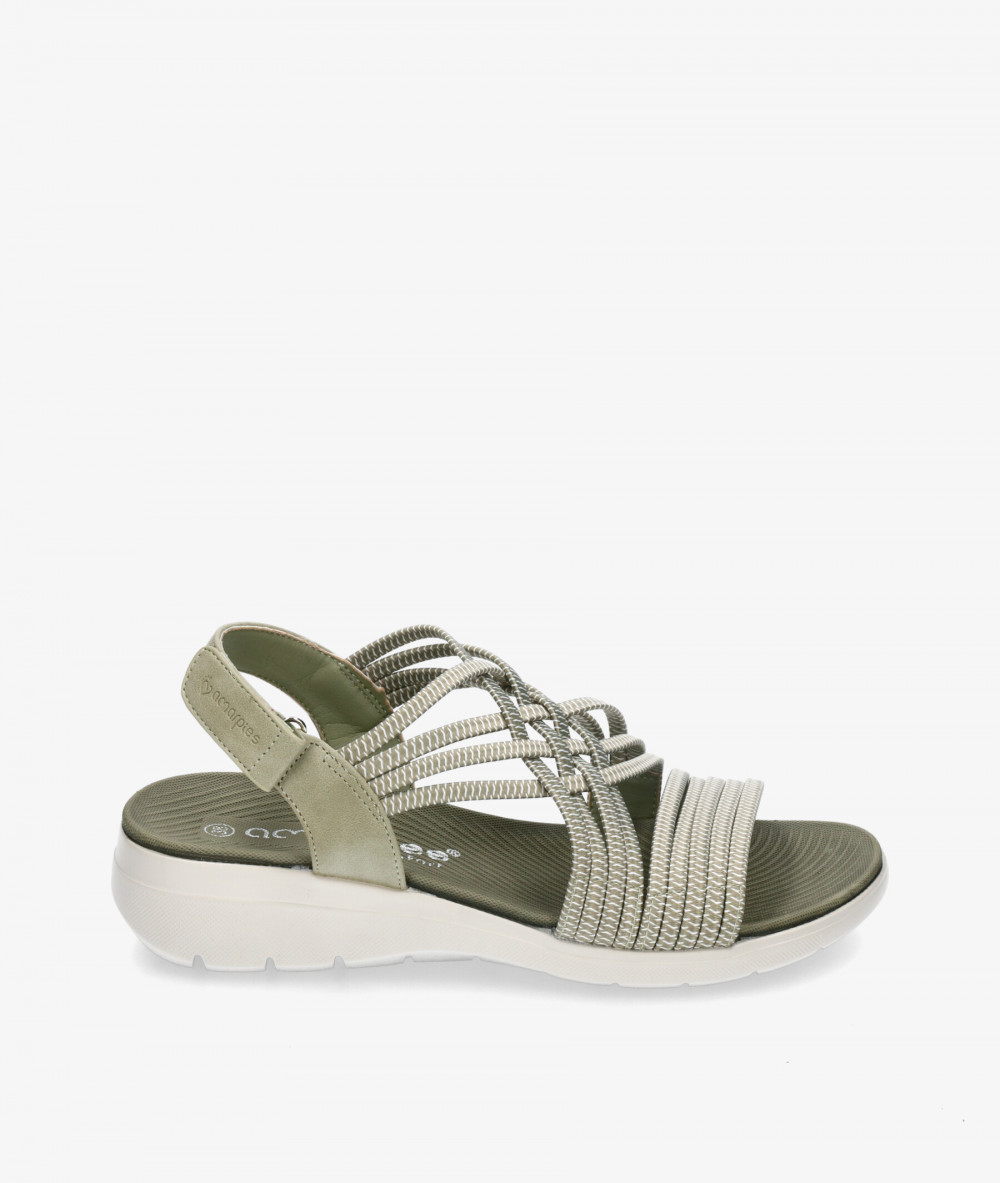 Sandalias Amarpies  26583 en verde Sandalias Amarpies  26583 en verde