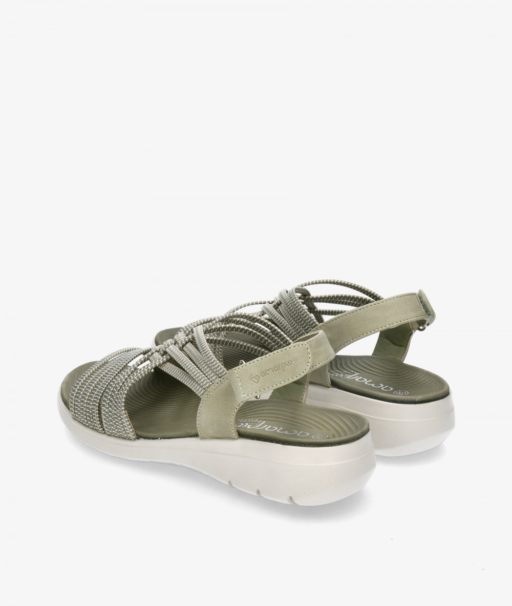 Sandalias Amarpies  26583 en verde Sandalias Amarpies  26583 en verde