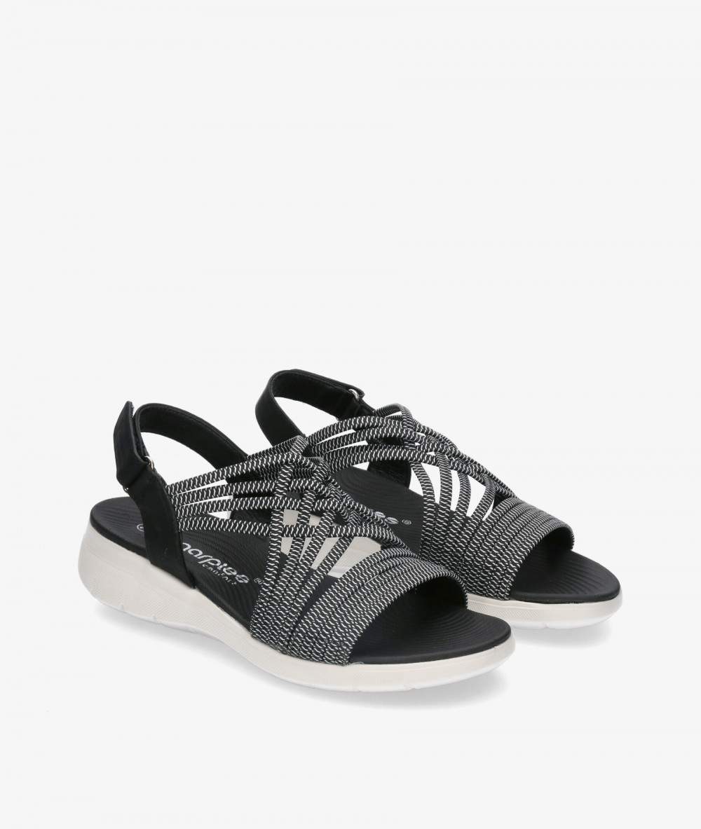 Sandalias Amarpies  26583 en negro Sandalias Amarpies  26583 en negro