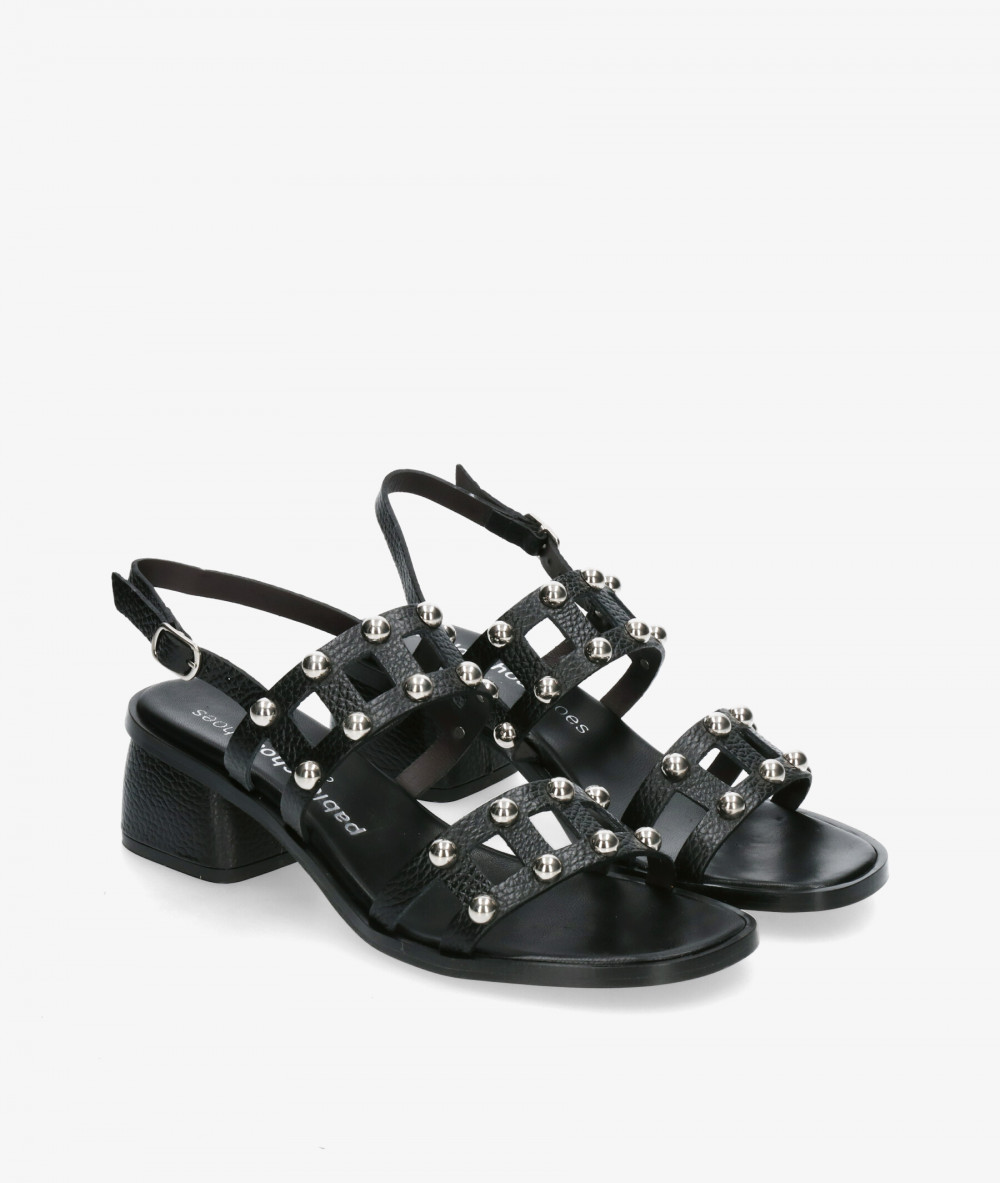 Sandalias pabloochoa.shoes  3976 en negro Sandalias pabloochoa.shoes  3976 en negro