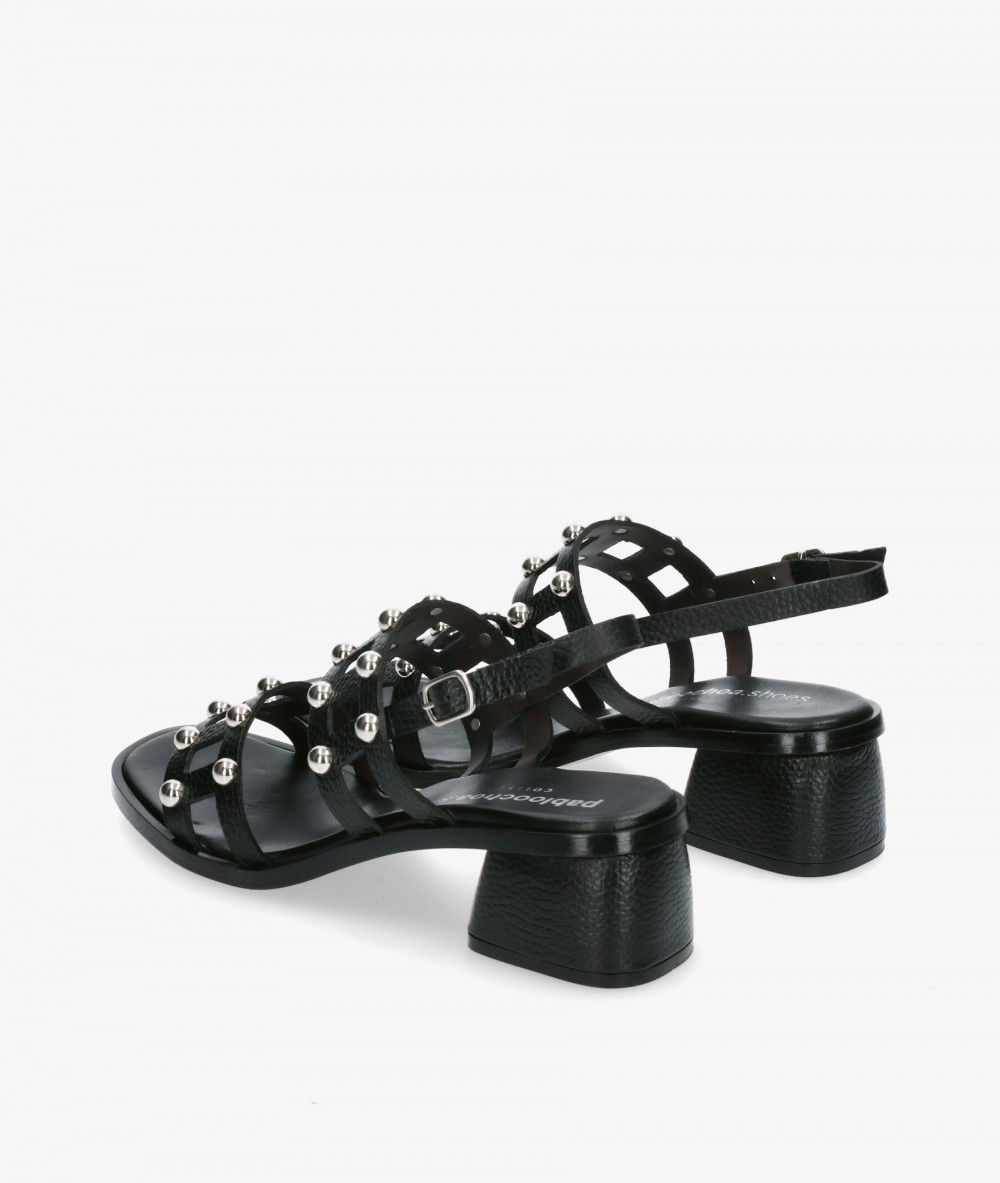Sandalias pabloochoa.shoes  3976 en negro Sandalias pabloochoa.shoes  3976 en negro