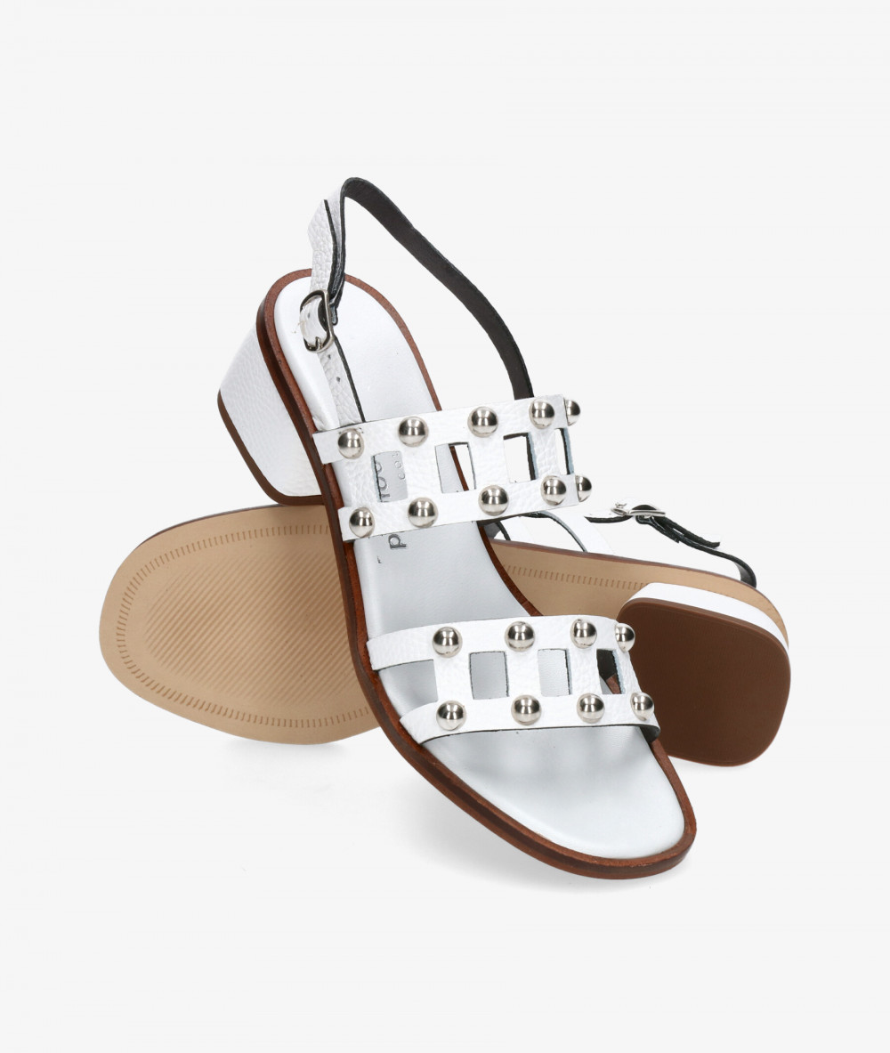 Sandalias pabloochoa.shoes  3976 en blanco Sandalias pabloochoa.shoes  3976 en blanco