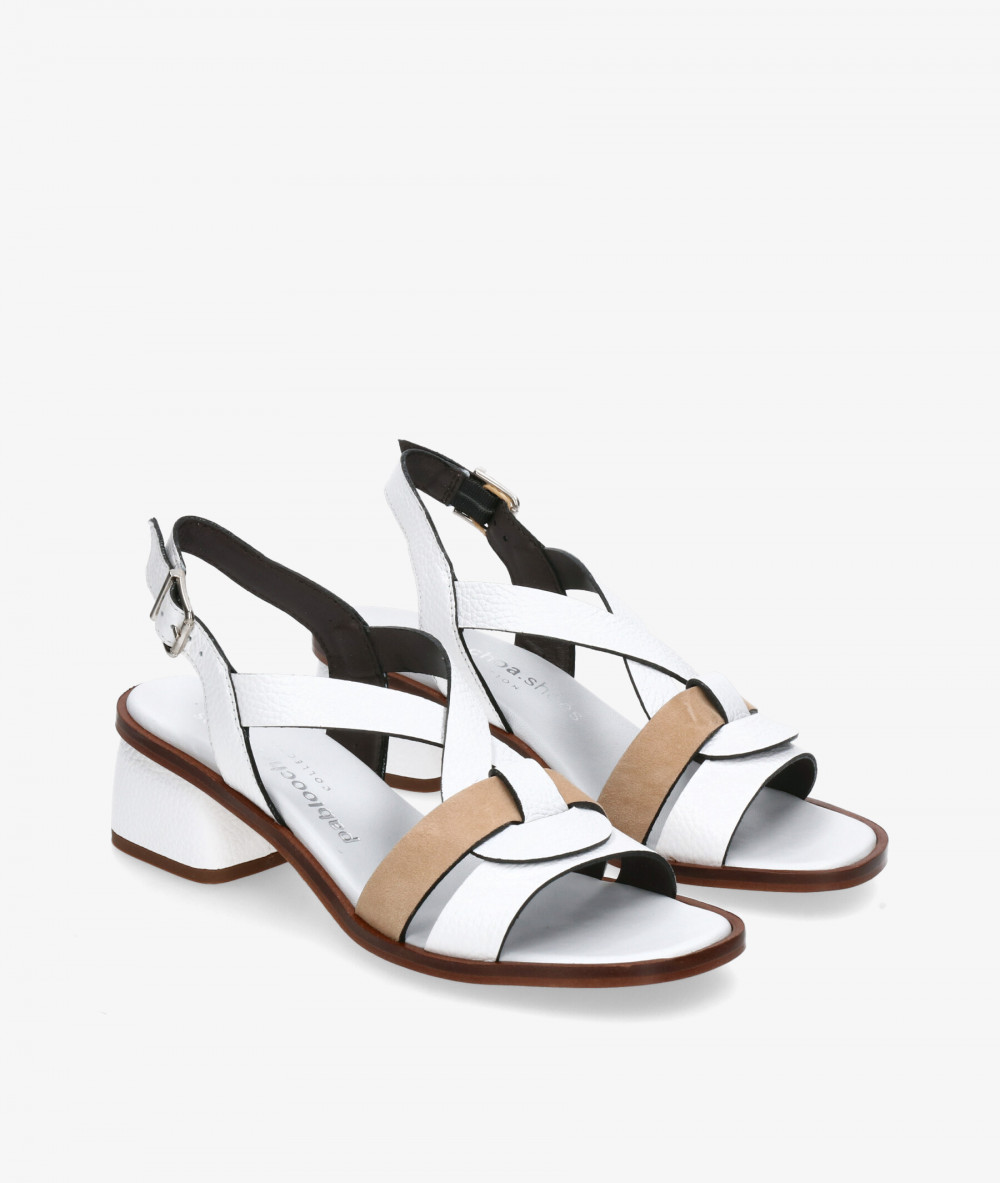 Sandalias pabloochoa.shoes  3917 en blanco Sandalias pabloochoa.shoes  3917 en blanco