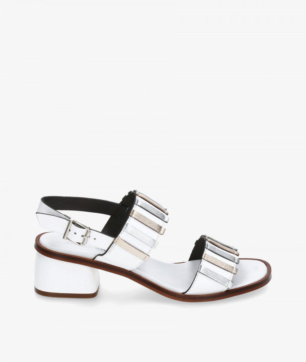 Sandalias pabloochoa.shoes  3911 en blanco
