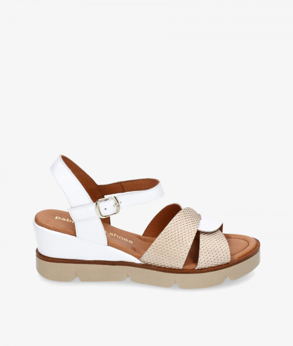Sandalias pabloochoa.shoes  40001 en blanco Sandalias pabloochoa.shoes  40001 en blanco