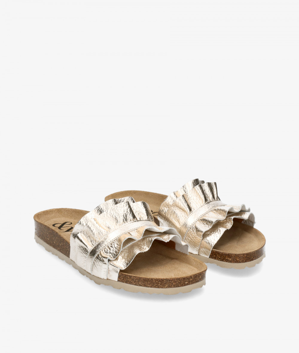 Sandalias bloom&you  LILA en platino