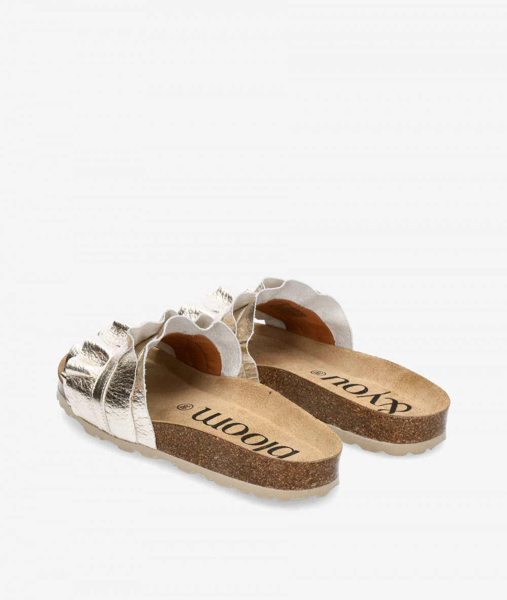 Sandalias bloom&you  LILA en platino