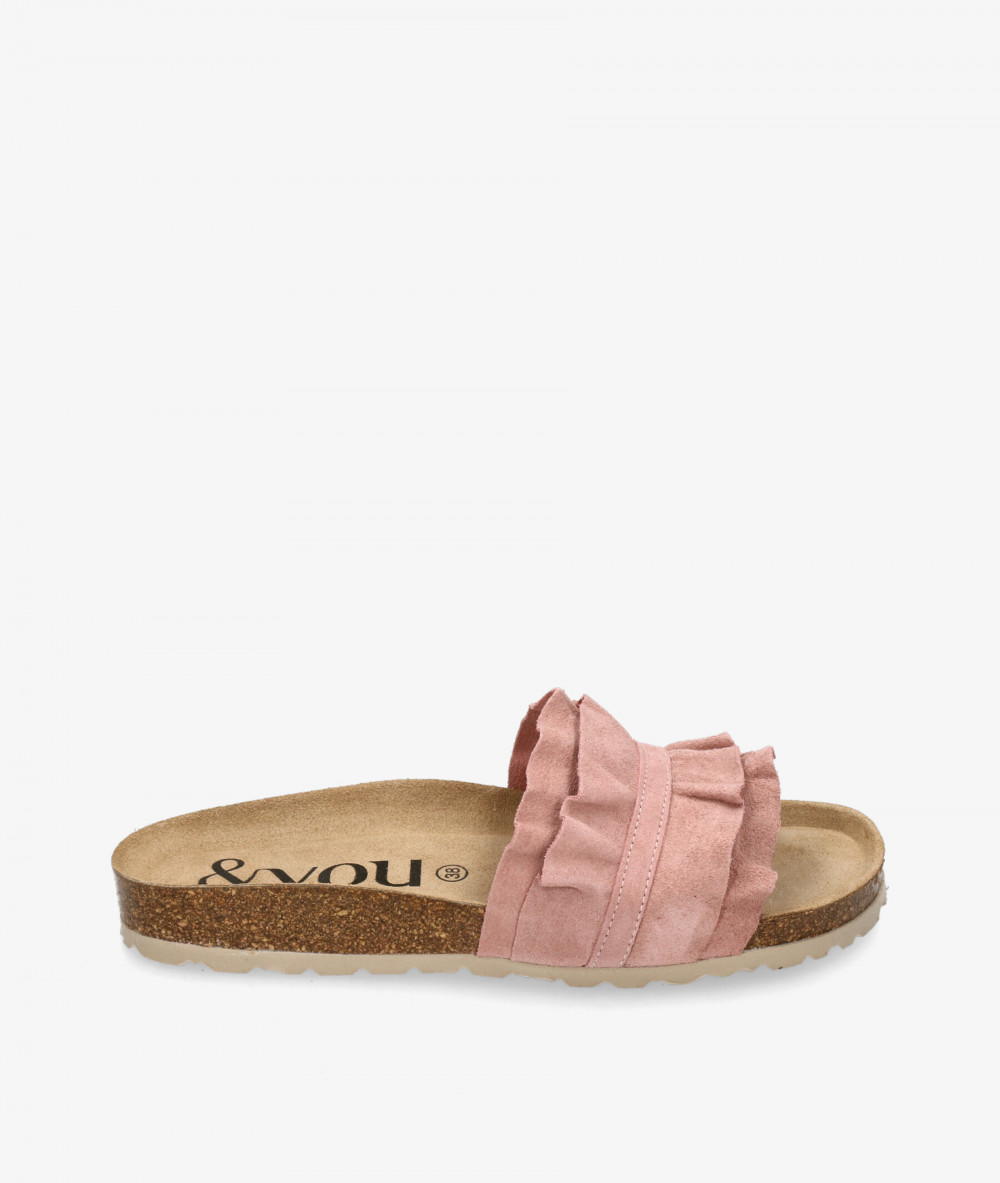 Sandalias bloom&you  LILA  en serraje nude Sandalias bloom&you  LILA  en serraje nude