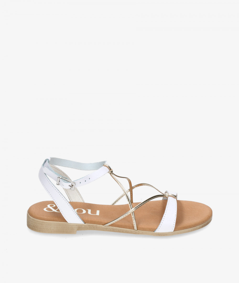 Sandalias bloom&you  ALELI en blanco