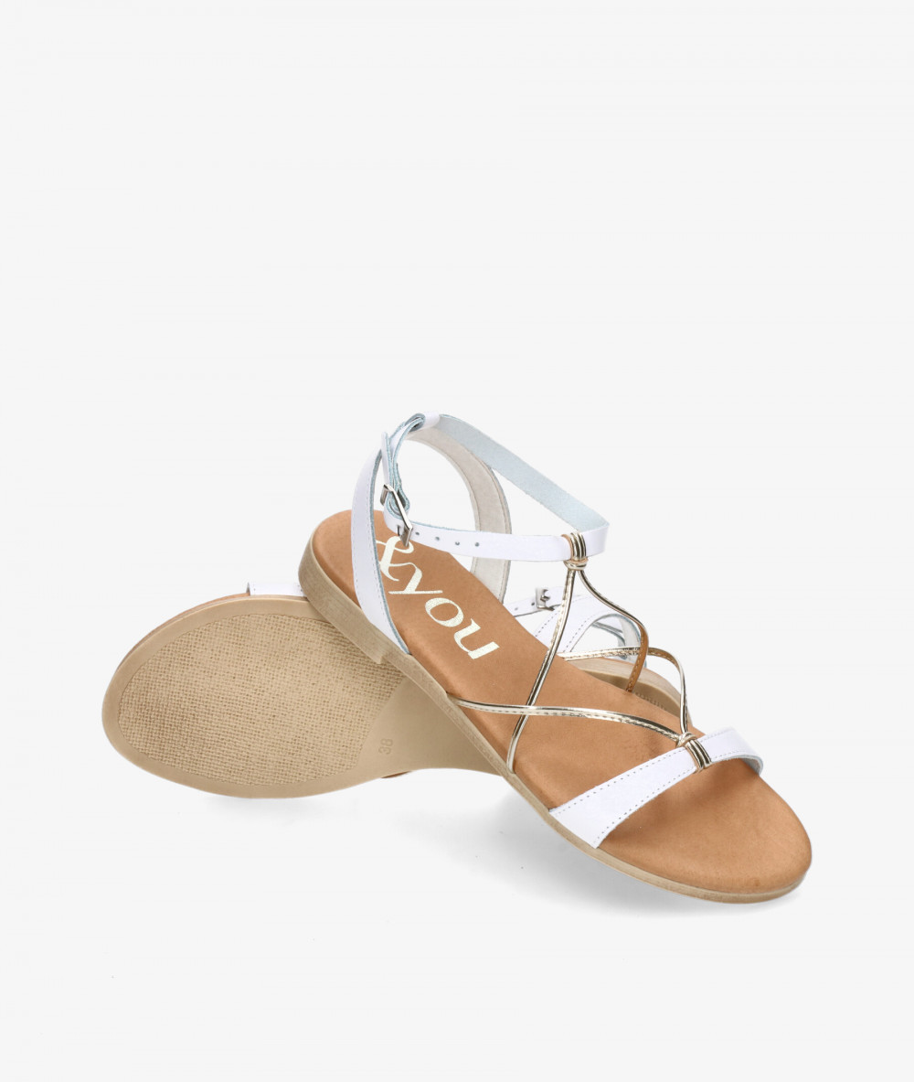 Sandalias bloom&you  ALELI en blanco