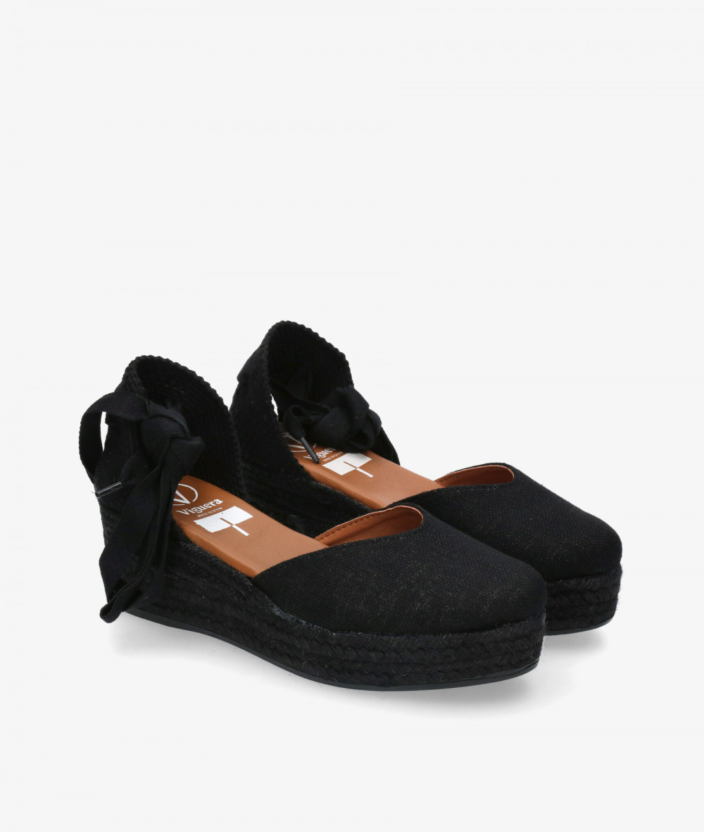 Viguera Espadrilles  2073 in black