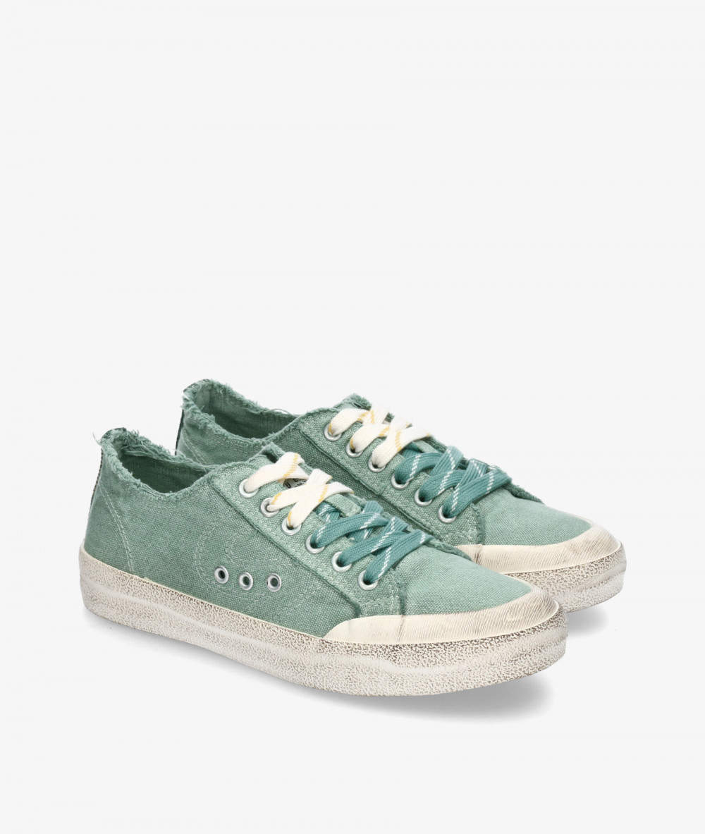 Deportivos Natural World  9035 SNEAKER COTTON en verde Deportivos Natural World  9035 SNEAKER COTTON en verde