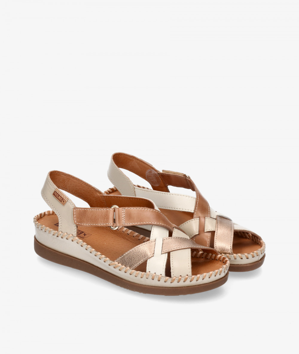 Sandalias Pikolinos  W8K-0741 en hueso