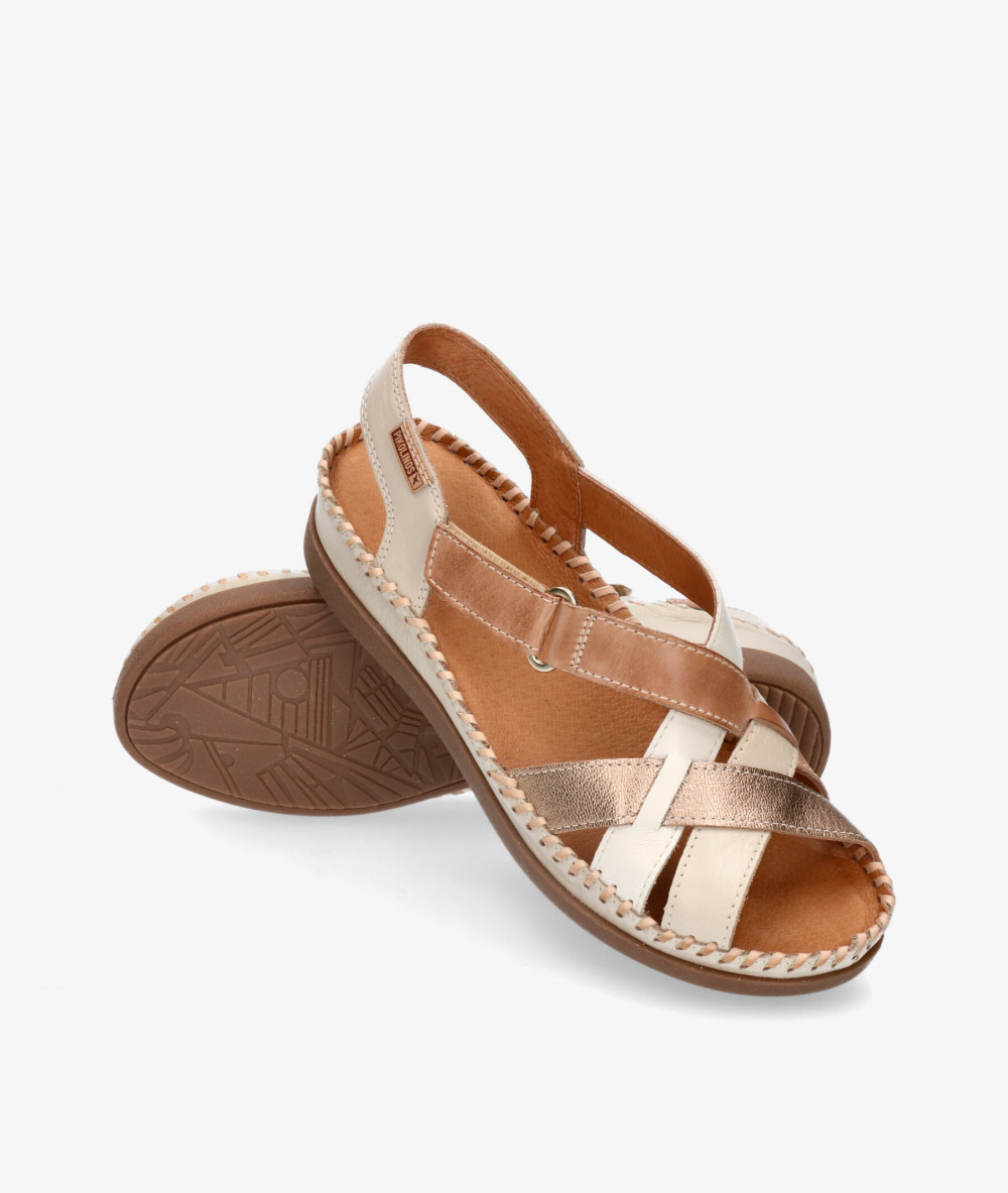 Sandalias Pikolinos  W8K-0741 en hueso