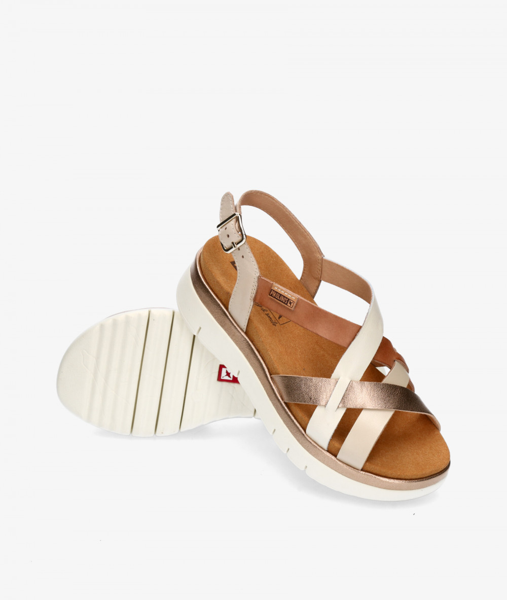 Sandalias Pikolinos  W4N-0650 en hueso