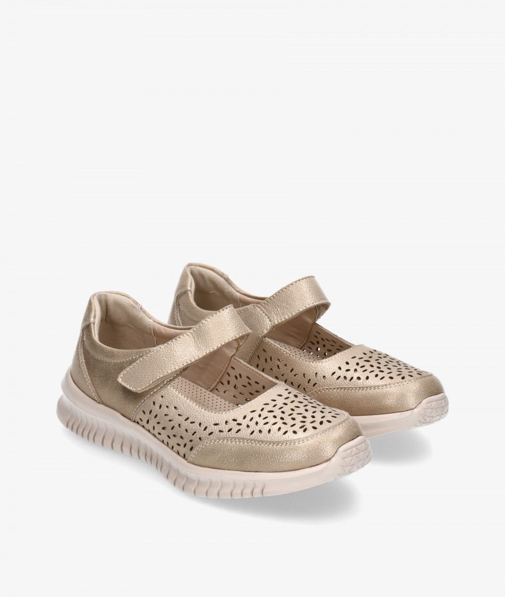 MEGHAN SOFT Comfort shoes 504 in platinum