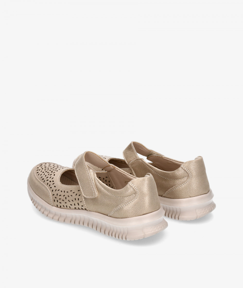 MEGHAN SOFT Comfort shoes 504 in platinum
