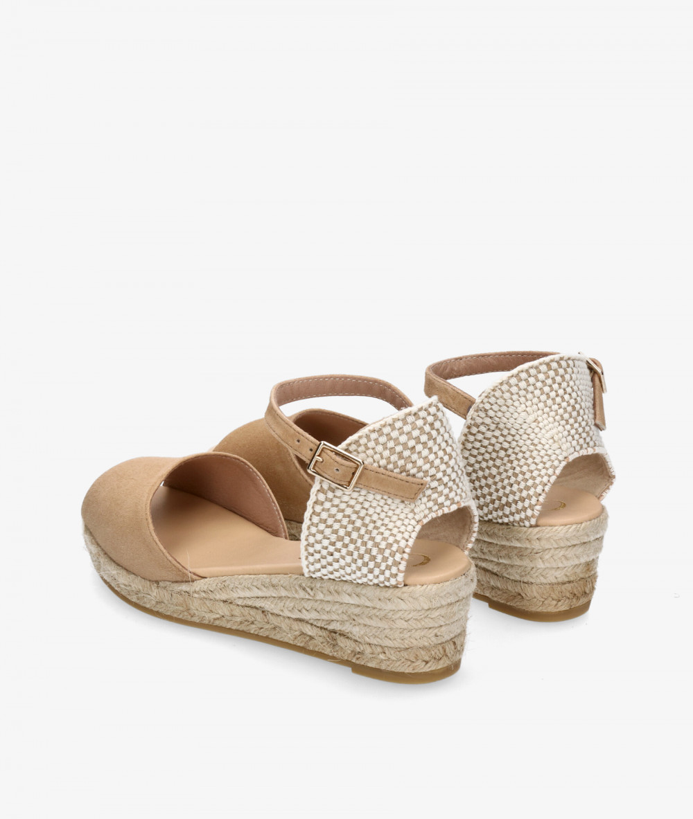 Alpargatas Gaimo  SEDAL en ante camel 