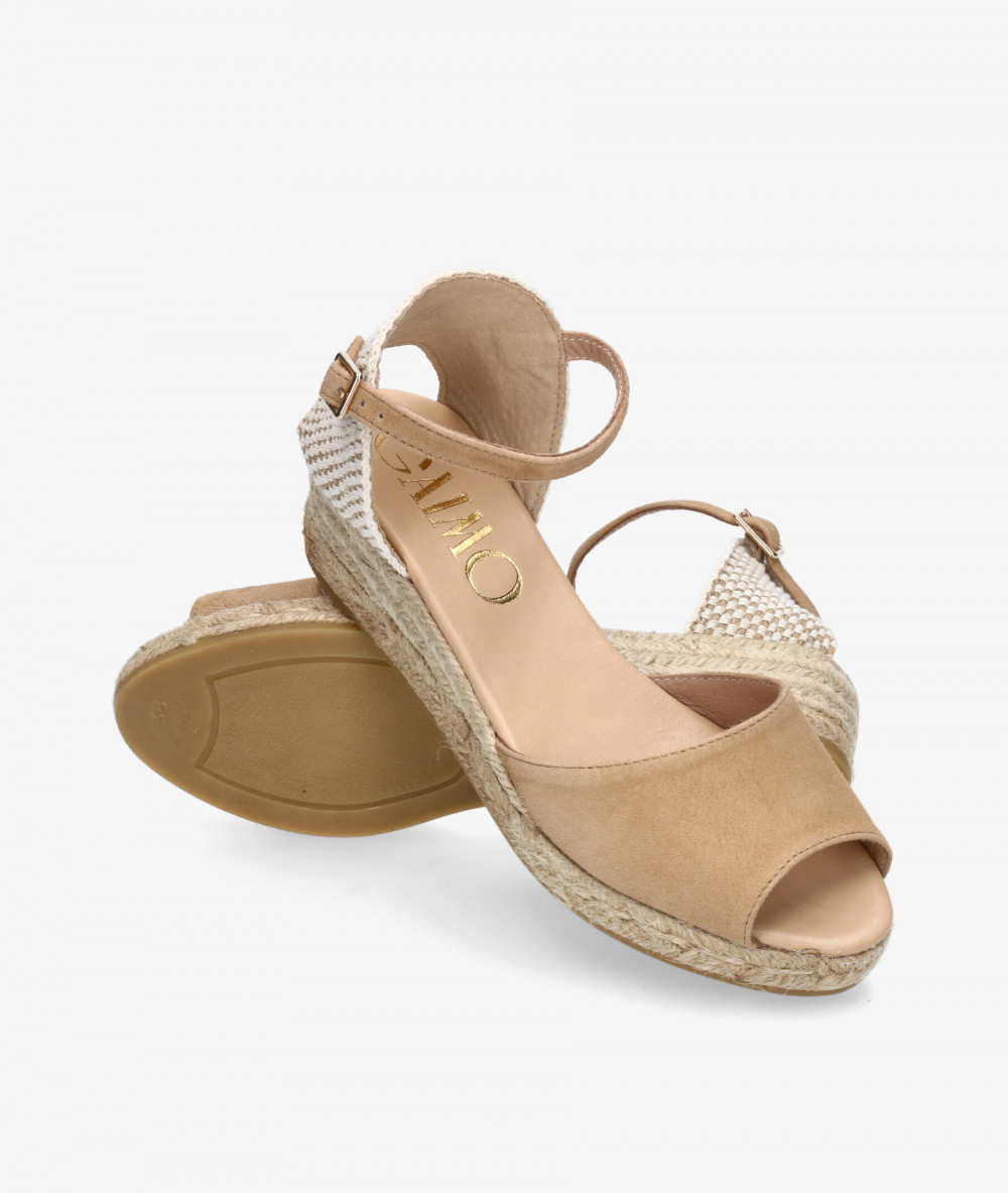 Alpargatas Gaimo  SEDAL en ante camel 